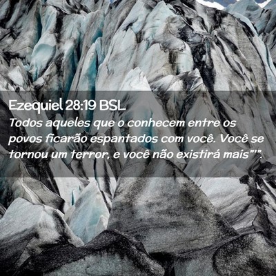 Picture 02 - Ezequiel 28:19 BSL - Todos aqueles que o conhecem entre os povos - Bible Verse Picture