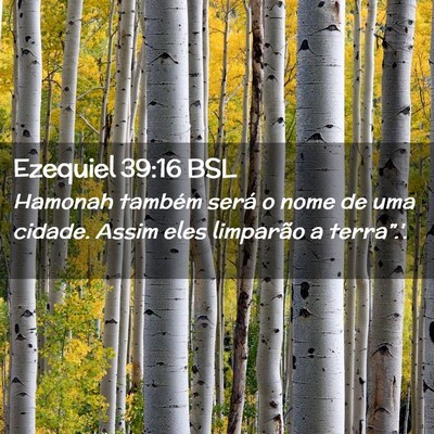 Picture 02 - Ezequiel 39:16 BSL - Hamonah também será o nome de uma cidade. Assim - Bible Verse Picture