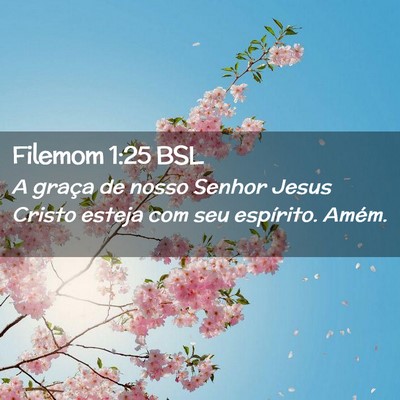 Picture 02 - Filemom 1:25 BSL - A graça de nosso Senhor Jesus Cristo esteja com - Bible Verse Picture