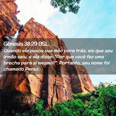 Picture 02 - Gênesis 38:29 BSL - Quando ele puxou sua mão para trás, eis que seu - Bible Verse Picture