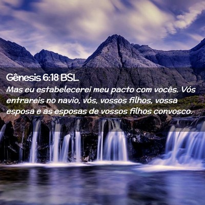 Picture 02 - Gênesis 6:18 BSL - Mas eu estabelecerei meu pacto com vocês. Vós - Bible Verse Picture