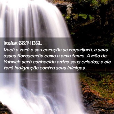 Picture 02 - Isaías 66:14 BSL - Você o verá e seu coração se regozijará, e - Bible Verse Picture