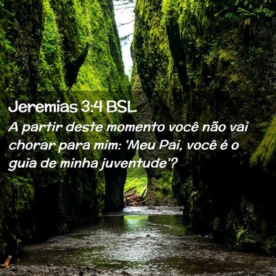 Picture 02 - Jeremias 3:4 BSL - A partir deste momento você não vai chorar para - Bible Verse Picture