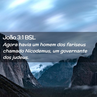 Picture 02 - João 3:1 BSL - Agora havia um homem dos fariseus chamado - Bible Verse Picture