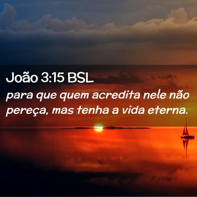 Picture 02 - João 3:15 BSL - para que quem acredita nele não pereça, mas - Bible Verse Picture