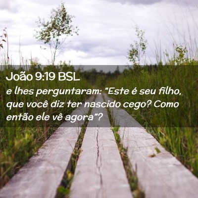 Picture 02 - João 9:19 BSL - e lhes perguntaram: “Este é seu filho, que - Bible Verse Picture