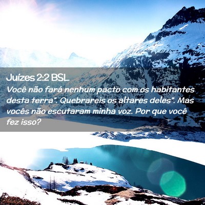 Picture 02 - Juízes 2:2 BSL - Você não fará nenhum pacto com os habitantes - Bible Verse Picture