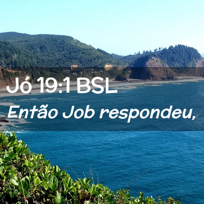 Picture 02 - Jó 19:1 BSL - Então Job - Bible Verse Picture