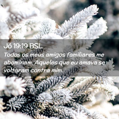 Picture 02 - Jó 19:19 BSL - Todos os meus amigos familiares me abominam. - Bible Verse Picture