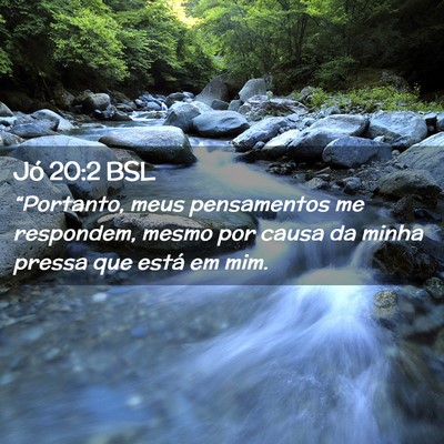 Picture 02 - Jó 20:2 BSL - “Portanto, meus pensamentos me respondem, mesmo - Bible Verse Picture