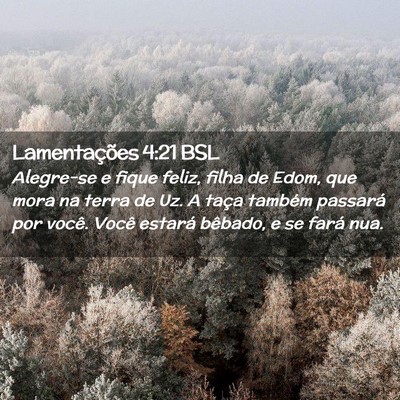 Picture 02 - Lamentações 4:21 BSL - Alegre-se e fique feliz, filha de Edom, que mora - Bible Verse Picture