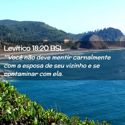 Picture 02 - Levítico 18:20 BSL - “'Você não deve mentir carnalmente com a - Bible Verse Picture