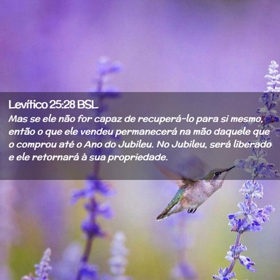 Picture 02 - Levítico 25:28 BSL - Mas se ele não for capaz de recuperá-lo para si - Bible Verse Picture