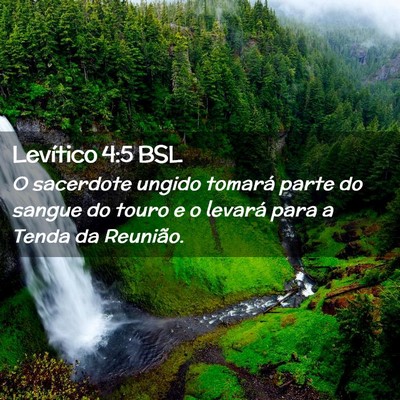Picture 02 - Levítico 4:5 BSL - O sacerdote ungido tomará parte do sangue do - Bible Verse Picture