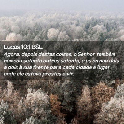 Picture 02 - Lucas 10:1 BSL - Agora, depois destas coisas, o Senhor também - Bible Verse Picture
