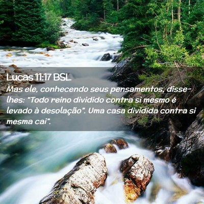 Picture 02 - Lucas 11:17 BSL - Mas ele, conhecendo seus pensamentos, disse-lhes: - Bible Verse Picture
