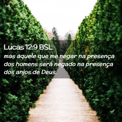 Picture 02 - Lucas 12:9 BSL - mas aquele que me negar na presença dos homens - Bible Verse Picture