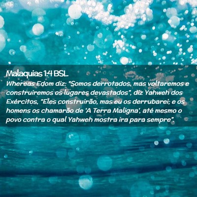 Picture 02 - Malaquias 1:4 BSL - Whereas Edom diz: “Somos derrotados, mas - Bible Verse Picture