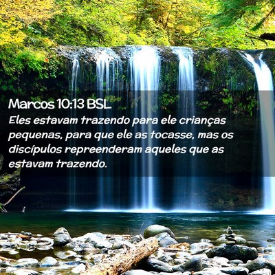 Picture 02 - Marcos 10:13 BSL - Eles estavam trazendo para ele crianças - Bible Verse Picture