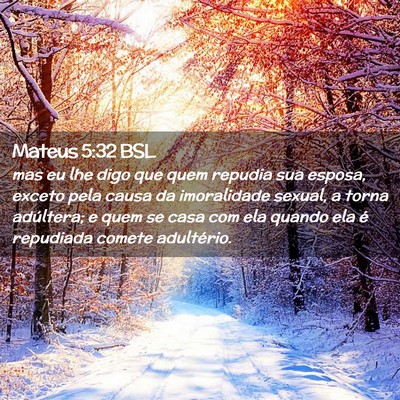 Picture 02 - Mateus 5:32 BSL - mas eu lhe digo que quem repudia sua esposa, - Bible Verse Picture