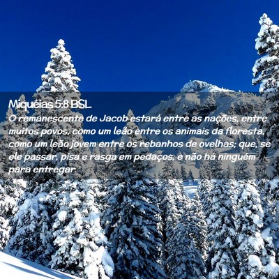 Picture 02 - Miquéias 5:8 BSL - O remanescente de Jacob estará entre as - Bible Verse Picture