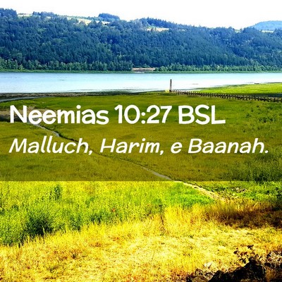 Picture 02 - Neemias 10:27 BSL - Malluch, Harim, e - Bible Verse Picture