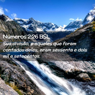 Picture 02 - Números 2:26 BSL - Sua divisão, e aqueles que foram contados deles, - Bible Verse Picture
