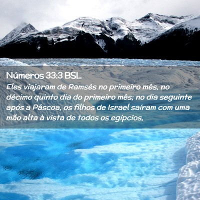 Picture 02 - Números 33:3 BSL - Eles viajaram de Ramsés no primeiro mês, no - Bible Verse Picture