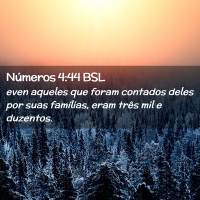 Picture 02 - Números 4:44 BSL - even aqueles que foram contados deles por suas - Bible Verse Picture