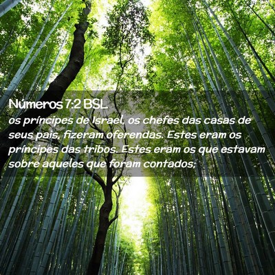 Picture 02 - Números 7:2 BSL - os príncipes de Israel, os chefes das casas de - Bible Verse Picture