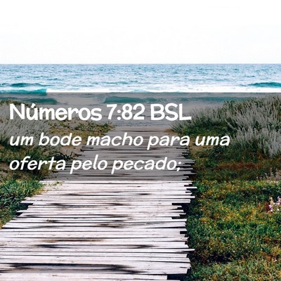 Picture 02 - Números 7:82 BSL - um bode macho para uma oferta pelo - Bible Verse Picture
