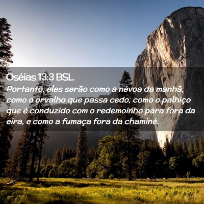 Picture 02 - Oséias 13:3 BSL - Portanto, eles serão como a névoa da manhã, - Bible Verse Picture