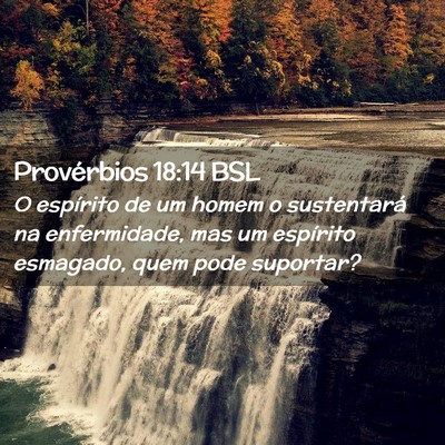 Picture 02 - Provérbios 18:14 BSL - O espírito de um homem o sustentará na - Bible Verse Picture