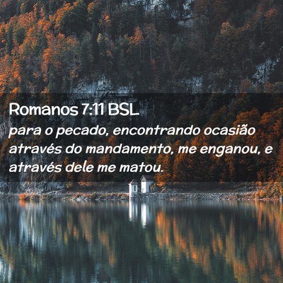 Picture 02 - Romanos 7:11 BSL - para o pecado, encontrando ocasião através do - Bible Verse Picture