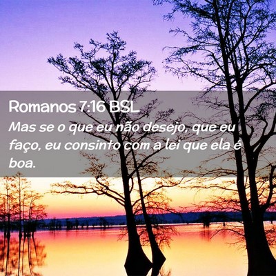 Picture 02 - Romanos 7:16 BSL - Mas se o que eu não desejo, que eu faço, eu - Bible Verse Picture