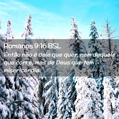 Picture 02 - Romanos 9:16 BSL - Então não é dele que quer, nem daquele que - Bible Verse Picture