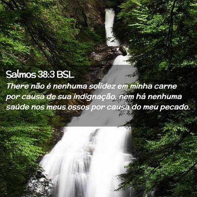 Picture 02 - Salmos 38:3 BSL - There não é nenhuma solidez em minha carne por - Bible Verse Picture