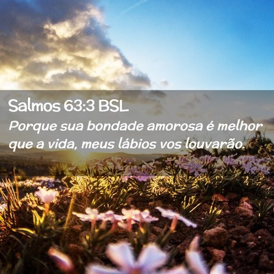 Picture 02 - Salmos 63:3 BSL - Porque sua bondade amorosa é melhor que a vida, - Bible Verse Picture