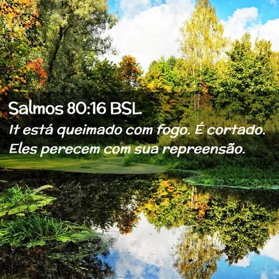 Picture 02 - Salmos 80:16 BSL - It está queimado com fogo. É cortado. Eles - Bible Verse Picture