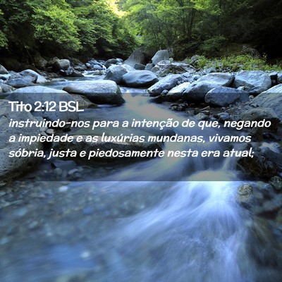 Picture 02 - Tito 2:12 BSL - instruindo-nos para a intenção de que, negando - Bible Verse Picture