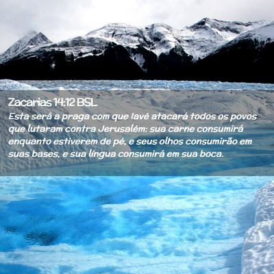 Picture 02 - Zacarias 14:12 BSL - Esta será a praga com que Iavé atacará todos - Bible Verse Picture