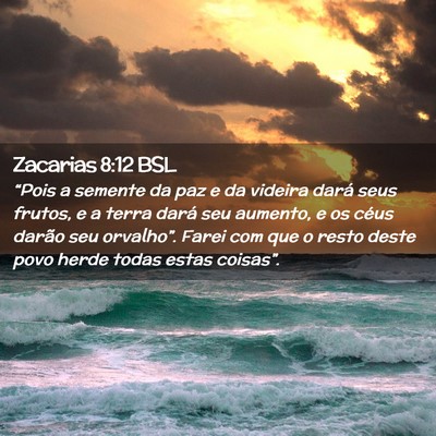 Picture 02 - Zacarias 8:12 BSL - “Pois a semente da paz e da videira dará seus - Bible Verse Picture