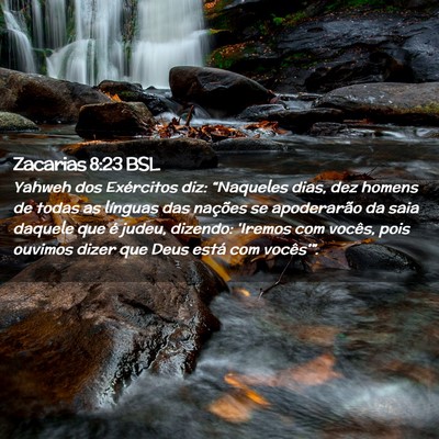 Picture 02 - Zacarias 8:23 BSL - Yahweh dos Exércitos diz: “Naqueles dias, dez - Bible Verse Picture