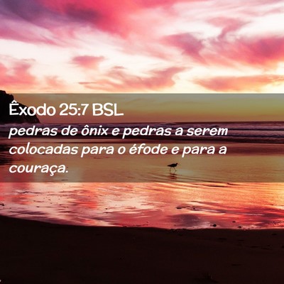Picture 02 - Êxodo 25:7 BSL - pedras de ônix e pedras a serem colocadas para o - Bible Verse Picture