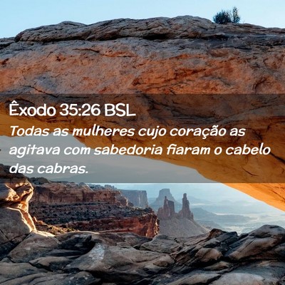 Picture 02 - Êxodo 35:26 BSL - Todas as mulheres cujo coração as agitava com - Bible Verse Picture