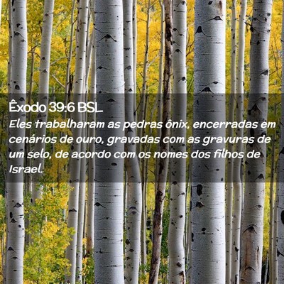 Picture 02 - Êxodo 39:6 BSL - Eles trabalharam as pedras ônix, encerradas em - Bible Verse Picture