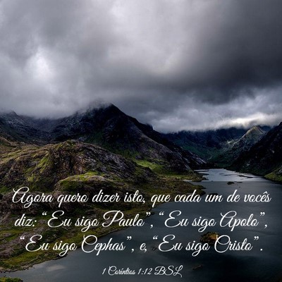 Picture 03 - 1 Coríntios 1:12 BSL - Agora quero dizer isto, que cada um de vocês - Bible Verse Picture
