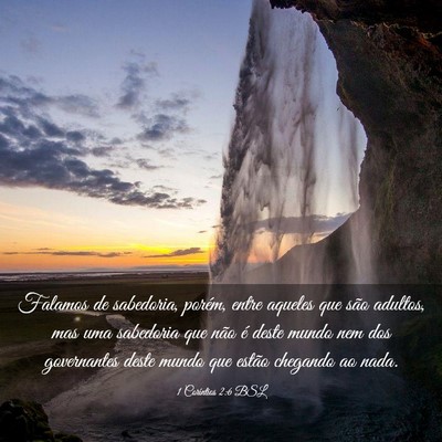Picture 03 - 1 Coríntios 2:6 BSL - Falamos de sabedoria, porém, entre aqueles que - Bible Verse Picture