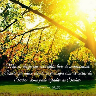 Picture 03 - 1 Coríntios 7:32 BSL - Mas eu desejo que você esteja livre de - Bible Verse Picture