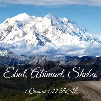 Picture 03 - 1 Crônicas 1:22 BSL - Ebal, Abimael, - Bible Verse Picture